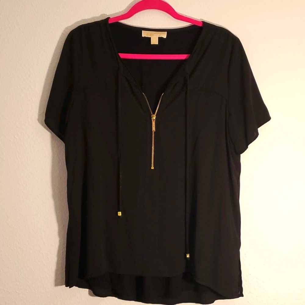 Michael Kors black blouse